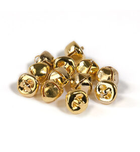 Kerstbel Goud 10mm 12 St