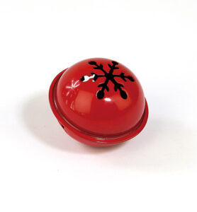 Kerstbel Rood 35mm 1 St
