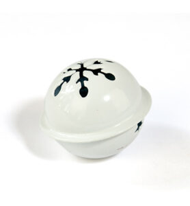 Kerstbel Wit 40mm 1 St