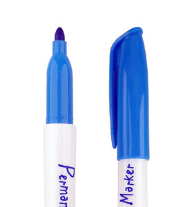 Collall Krimpie Permanent Marker Licht Blauw