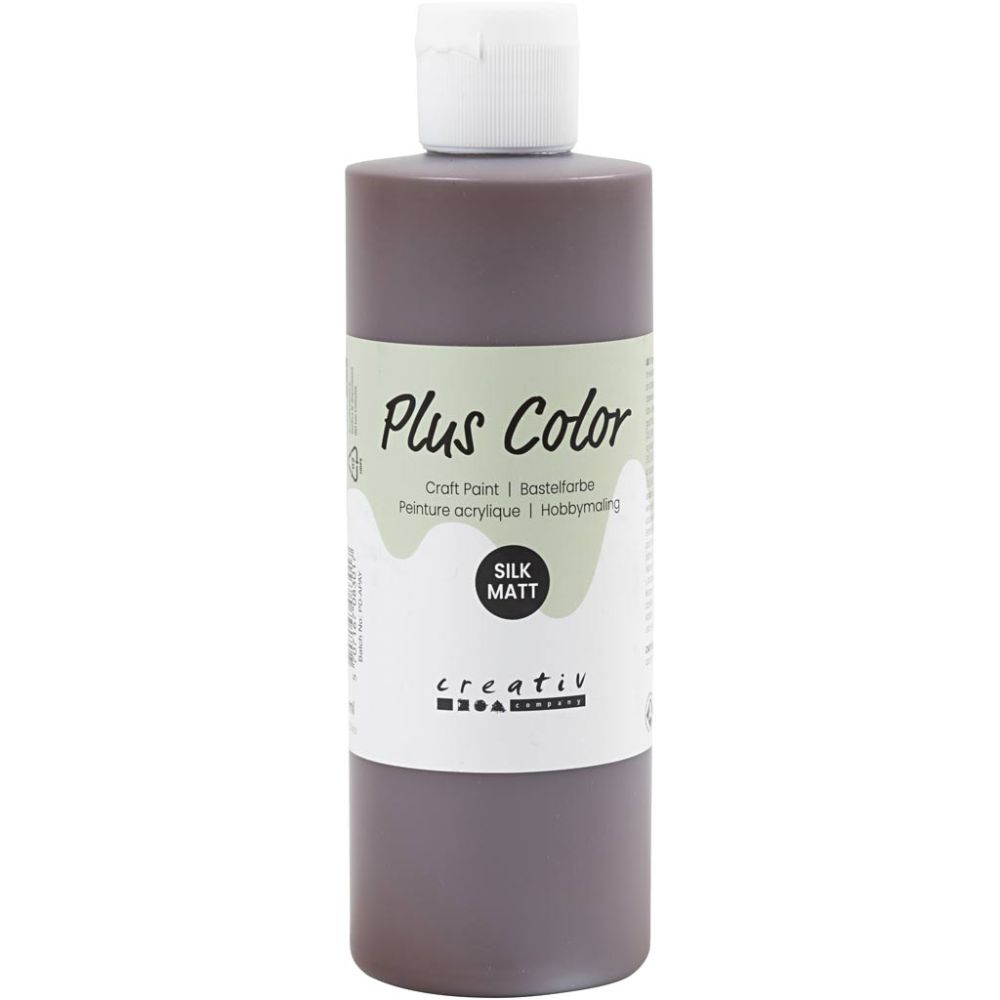 Plus Color Acrylverf Chocolate 250 Ml