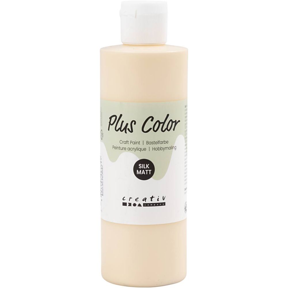 Plus Color Acrylverf Fleshtone Licht Beige 250 Ml