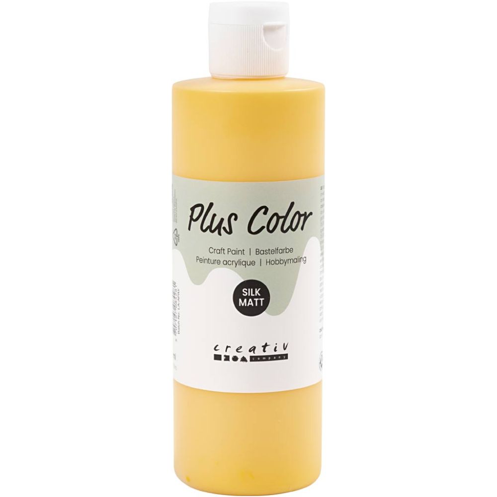 Plus Color Acrylverf Yellow Sun 250 Ml