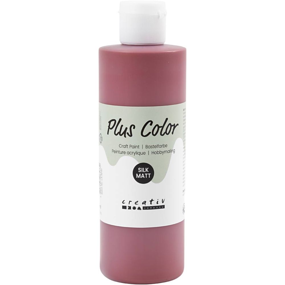 Plus Color Acrylverf Antique Red 250 Ml