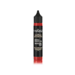 Cadence Dimensional Verf Glitter 25 Ml Rood