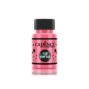 Cadence Glow in the dark Roze  0579 -50 ml - Foamtastic Crafts