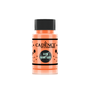 Cadence Glow in the dark Oranje  0580 – 50 ml - Foamtastic Crafts