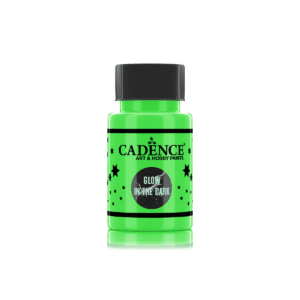 Cadence Glow in the dark Donkergroen  0581 -50 ml - Foamtastic Crafts
