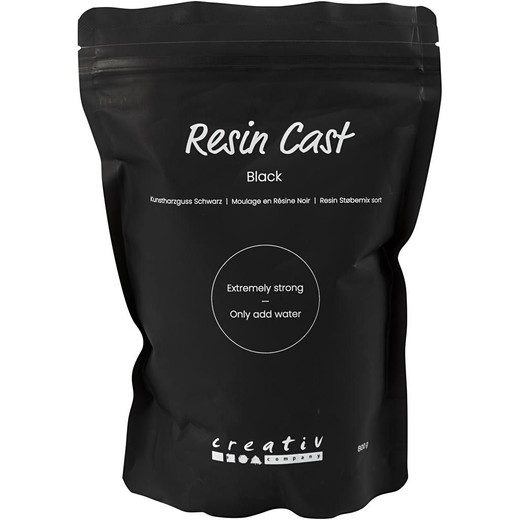 Resin Cast Giethars Poeder Zwart