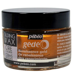 Pebeo Gedeo Gilding Wax 30ml, Renaissance Gold