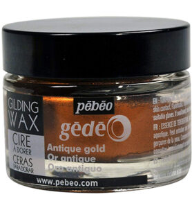 Pebeo Gedeo Gilding Wax 30ml, Antique Gold