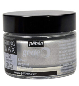 Pebeo Gedeo Gilding Wax 30ml, Silver