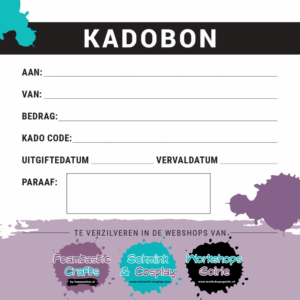 Foamtastic Crafts Kadobon