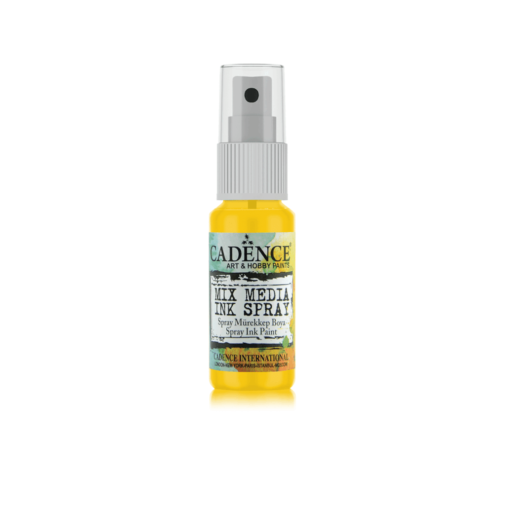 Cadence Mix Media Inkt Spray Geel 0002 25 Ml