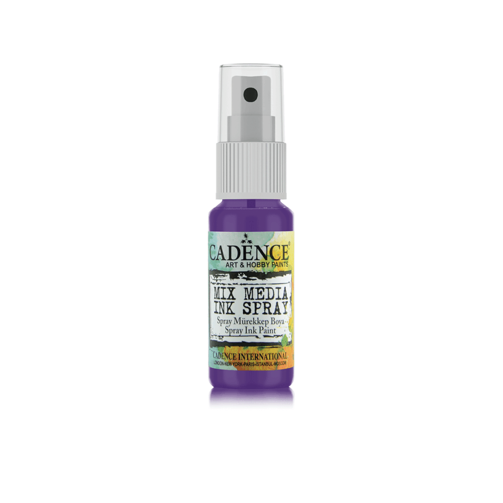 Cadence Mix Media Inkt Spray Paars 0008 25 Ml