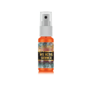Cadence Mix Media Shimmer Metallic Spray Donker Oranje 0005 25ml