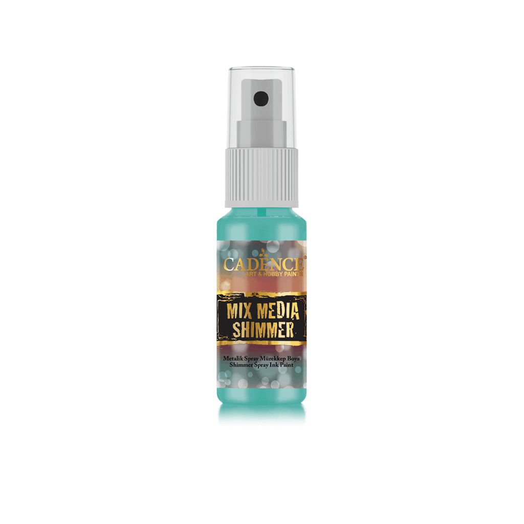 Cadence Mix Media Shimmer Metallic Spray Licht Groen 0014 25ml
