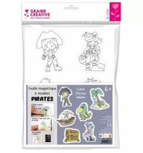 Graine Creative Magneten Kleuren Piraten