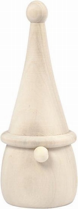 Houten Kabouter Houten Gnome 16 Cm