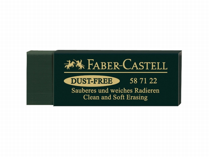 Faber Castell Dust Free Gum Green