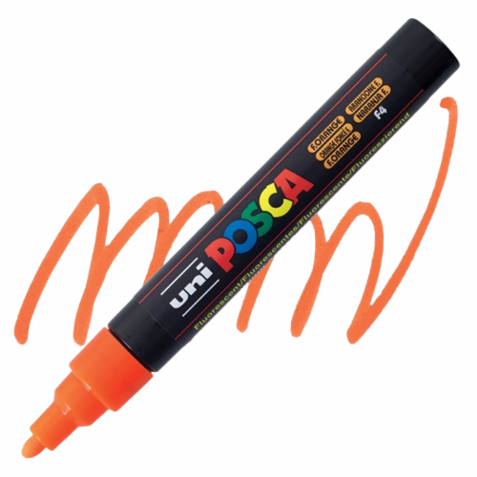Posca 5m Neon Orange