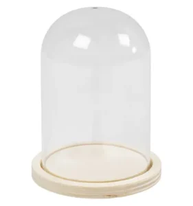 Stolp Op Houten Voet 9,5x6 Cm