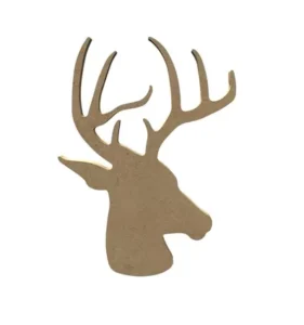 Gomille Mdf Figuur Rendierhoofd 15 Cm