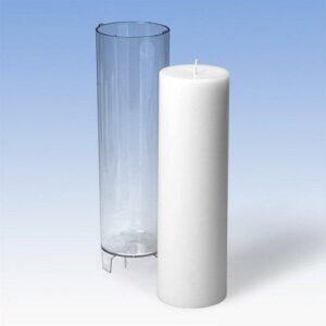 Gietmal Kaars Cilinder Stompkaars 67x220mm No16