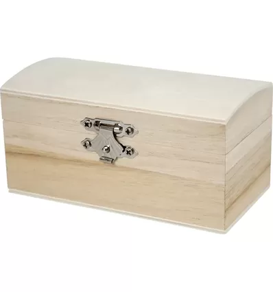 Houten Schatkist 11,5 X 5,8 X 5,8 Cm