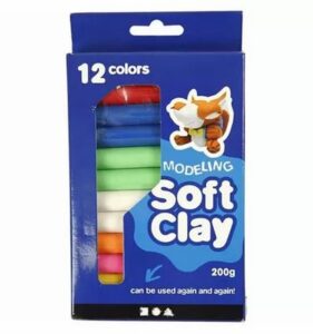 Soft Clay Set 200 Gr Multi