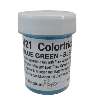 Powertex Pigment Poeder Colortrickx Blue Green