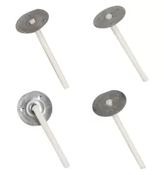 Waxed Kaarsenlonten 35 Mm 100 Stuks