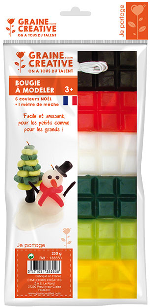 Graine Creative Kneedwas Set 240 Gr Kerst