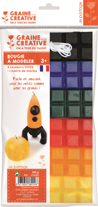 Graine Creative Kneedwas Set 240 Gr Primair