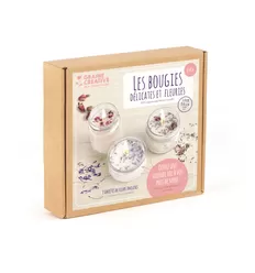 Graine Creative Soja Kaarsen Maken Set Zomerse Bloemen