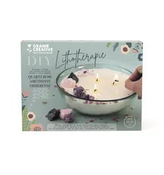 Graine Creative Diy Kit Edelstenen Therapie Kaars Xxl