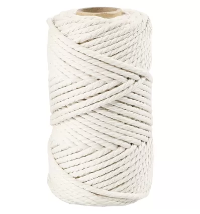 Macramékoord 4 Mm 55 M Off White