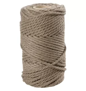 Macramékoord 4 Mm 55 M Licht Bruin