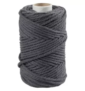 Macramékoord 4 Mm 55 M Grijs
