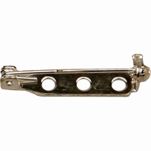 Brochespeld, 25 Mm, Verzilverd, Sp 10 Stuks