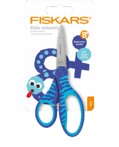 Fiskars Scissors Kids +8 Softgrip Blue 15cm