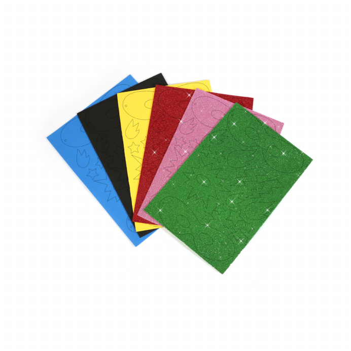 Eva Foam Superhelden Masker Set A4 Formaat Sheets