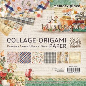 Memory Place Fall Is In The Air Collage Origami Paper