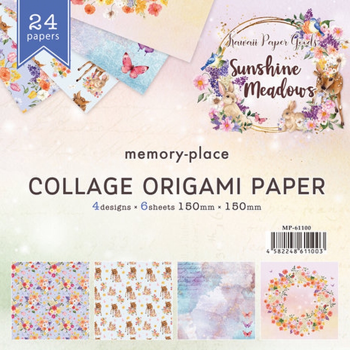 Memory Place Kawaii Goods Sunshine Meadows Origami Paper