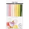 Crepepapier Pastel Tinten 8 Stuks 25x60 Cm