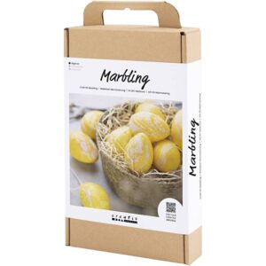 Hobbyset Marmeren, Roze, Geel