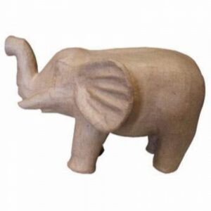 Papier Mache Paper Shape Olifant H: 17 Cm