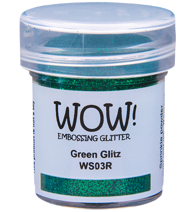 Wow Embossing Glitters Green Glitz 15ml