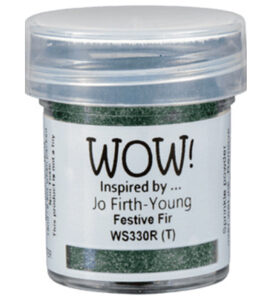 Wow Embossing Glitters Festive Fir Regular Jo Firth Young 15ml