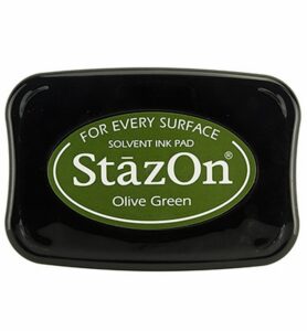 Stazon Ink Olive Green